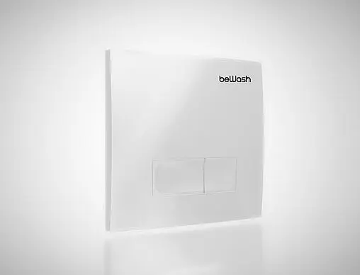 Клавиша смыва для унитаза beWash Neox P04W 500RZVP0400BY0000001 белый глянцевый