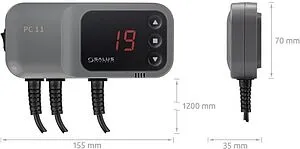 Контроллер для управления насосом отопления или ГВС Salus PC11W, 5