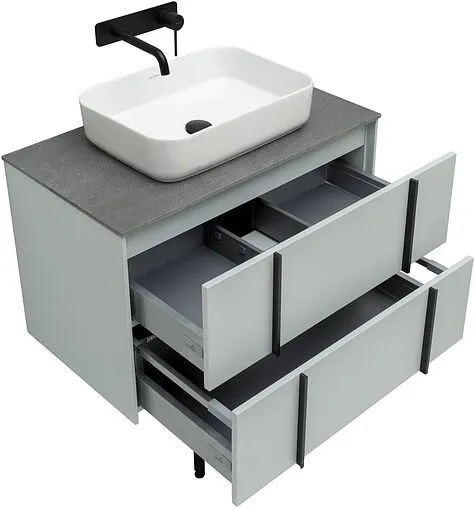 Тумба-умывальник подвесной Allen Brau Reality 80 папирус 1.32005.PWM+