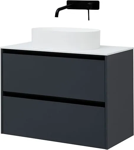 Тумба-умывальник подвесная Allen Brau Activity 90 антрацит 1.34005.AM+