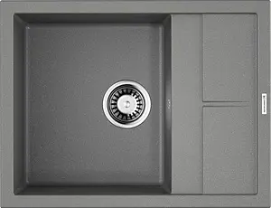 Мойка кухонная Omoikiri Sumi 65-GR leningrad grey 4993549, 1