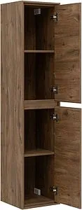 Шкаф-пенал подвесной Aquanet Милан дуб рустикальный 00336388, 4