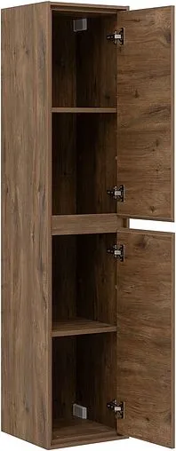 Шкаф-пенал подвесной Aquanet Милан дуб рустикальный 00336388