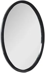 Зеркало с подсветкой Aquanet Сопрано 70 чёрный 00169611, 1