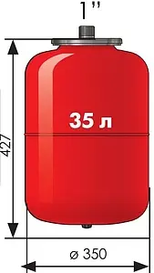 Расширительный бак Джилекс 35 В 6 бар 7735 Расширительный бак Джилекс 35 В 6 бар 7735, 2