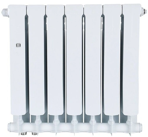 Радиатор биметаллический 7 секций нижнее правое подключение Stout Space 500 SRB-0320-050007