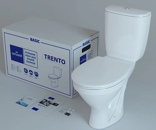 Унитаз-компакт Cersanit Trento белый S-KO-TR011-3/6-PL-w