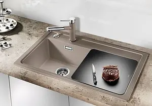 Мойка кухонная Blanco Zenar 45 S 86 R алюметаллик 523786, 5