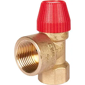 Клапан предохранительный ¾" 3 бар Stout SVS-0010-003020 Клапан предохранительный ¾" 3 бар Stout SVS-0010-003020, 1