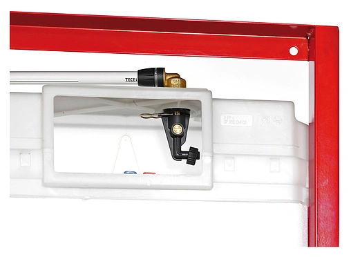 Инсталляция для подвесного унитаза Set 4 в 1 TECEbase kit K400400 с кнопкой TECEnow белый глянцевый