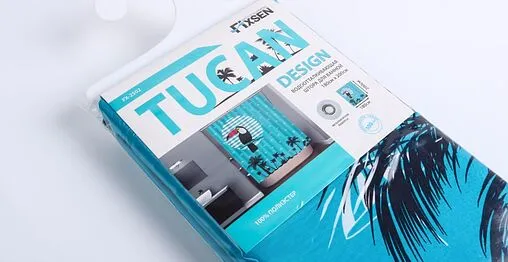 Шторка для ванны Fixsen Tucan FX-2502