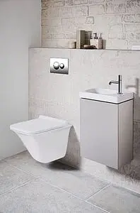 Клавиша смыва для унитаза Loranto 7312 хром глянцевый Клавиша смыва для унитаза Loranto 7312 хром глянцевый, 3