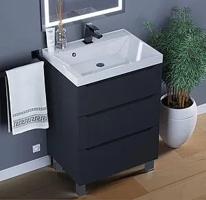 Тумба под умывальник напольная Uperwood UPD Tanos 60 чёрный 291020332 Тумба под умывальник напольная Uperwood UPD Tanos 60 чёрный 291020332, 5