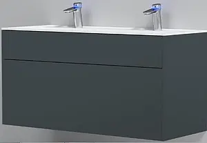 Тумба под умывальник подвесная Am.Pm Inspire 2.0 120 графит M50AFHX1203GM Тумба под умывальник подвесная Am.Pm Inspire 2.0 120 графит M50AFHX1203GM, 1