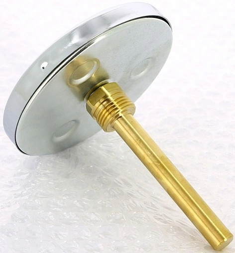 Термометр биметаллический Watts F+R801 100мм 120°С гильза 100мм ½&quot; 10006076