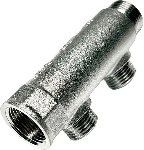 Коллектор регулирующий проходной 2 отвода ¾&quot;в/н x ½&quot;н Uni-fitt 414C3220