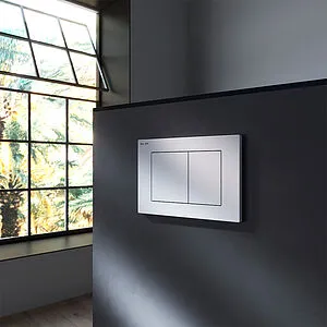 Клавиша смыва для унитаза Am.Pm PrimeFit S I090201 белый глянцевый Клавиша смыва для унитаза Am.Pm PrimeFit S I090201 белый глянцевый, 3