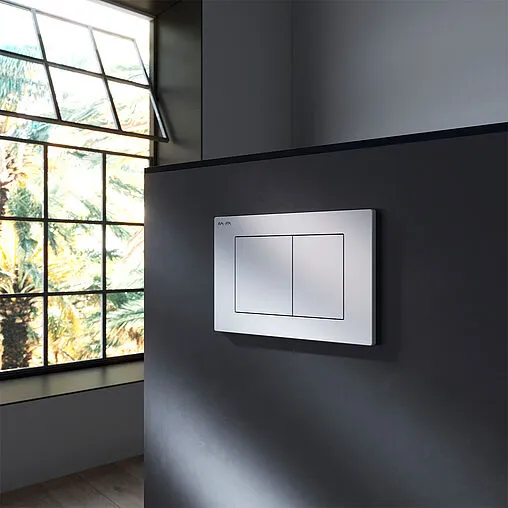 Клавиша смыва для унитаза Am.Pm PrimeFit S I090201 белый глянцевый Клавиша смыва для унитаза Am.Pm PrimeFit S I090201 белый глянцевый