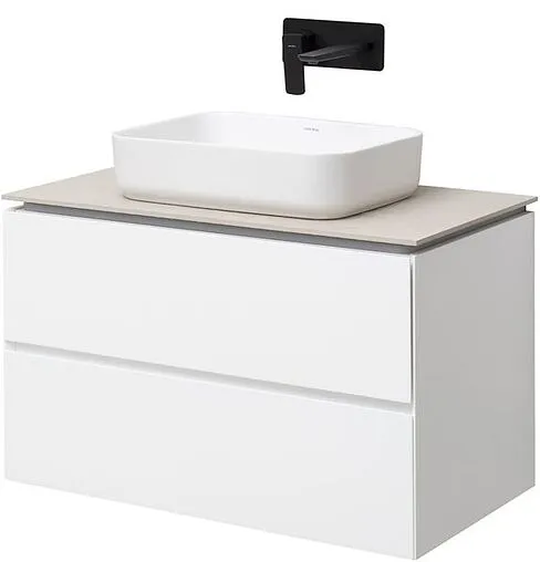 Тумба-умывальник подвесная Allen Brau Infinity 85 белый 1.21001.WM+