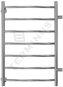 Полотенцесушитель водяной лесенка Terminus Классик П7 500х796 б/п 500 полированная сталь 4670030726193, 1