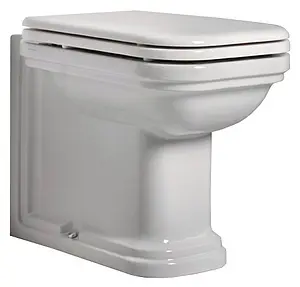 Унитаз приставной Kerasan Waldorf белый 411801 Унитаз приставной Kerasan Waldorf белый 411801, 1