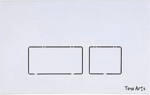Комплект 6 в 1 Toni Arti Baglio TA-01+TA-BO4936+TA-0042 с кнопкой Noche белый глянцевый