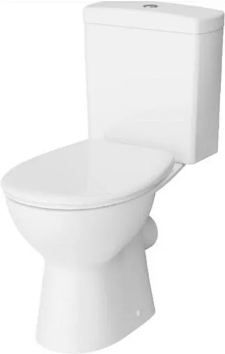 Унитаз-компакт безободковый Norm Zeitgeist белый 9864B099-7208