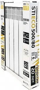 Радиатор алюминиевый 6 секций STI ECO RUS AL 500/80 Радиатор алюминиевый 6 секций STI ECO RUS AL 500/80, 4