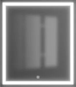 Зеркало с подсветкой Uperwood Tanos 70 с подогревом белый/серебро 291020221 Зеркало с подсветкой Uperwood Tanos 70 с подогревом белый/серебро 291020221, 1