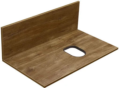 Столешница+панель Aquaton Мишель 80 дуб рустикальный 1A277003MIDR0