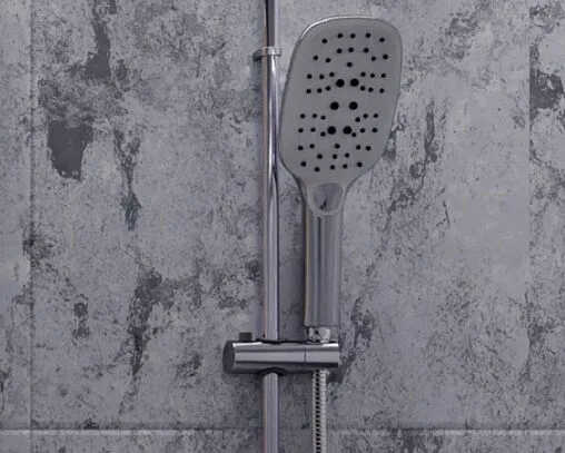 Душевая система со смесителем для ванны Osgard Ionic White белый 92050 Душевая система со смесителем для ванны Osgard Ionic White белый 92050