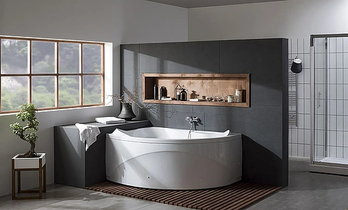 Ванна акриловая Aquanet Jamaica 160x110 L 00203986