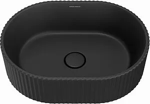 Раковина Kerama Marazzi Artbasin Conchiglia 50 черный матовый VE.wb.50\BLK.M Раковина Kerama Marazzi Artbasin Conchiglia 50 черный матовый VE.wb.50\BLK.M, 3