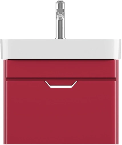 Тумба под умывальник подвесная Isvea Fonte 48 красный 21US1015048I Тумба под умывальник подвесная Isvea Fonte 48 красный 21US1015048I
