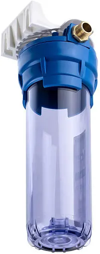 Корпус фильтра ½&quot;н x ¾&quot;н Slim Line 10&quot; Гейзер 1 П (Иней) 50533