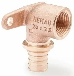 Водорозетка аксиальная 20мм x ½"в Rehau Rautitan RX+ 14563591001 Водорозетка аксиальная 20мм x ½"в Rehau Rautitan RX+ 14563591001, 1