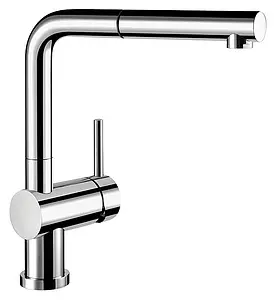 Смеситель для кухни с выдвижным изливом Blanco Linus-S хром 512402, 1