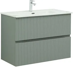 Тумба-умывальник Aquanet Джейн 90 мисти грин 00313319+, 1