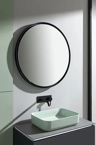 Зеркало с подсветкой Allen Brau Infinity 80 чёрный 1.21017.BL