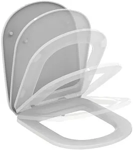 Крышка-сиденье для унитаза с микролифтом Ideal Standard Tempo белый T679401 Крышка-сиденье для унитаза с микролифтом Ideal Standard Tempo белый T679401, 3