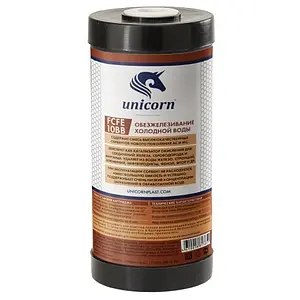 Обезжелезивающий картридж Big Blue 10" Unicorn FCFE BB10, 1