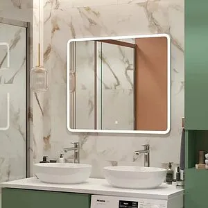 Зеркало с подсветкой Uperwood Upd Foster 100 белый/серебро 291020590 Зеркало с подсветкой Uperwood Upd Foster 100 белый/серебро 291020590, 3