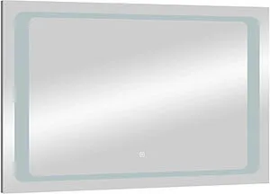 Зеркало с подсветкой Continent Atlantis Led 91.5x68.5 с часами, 1