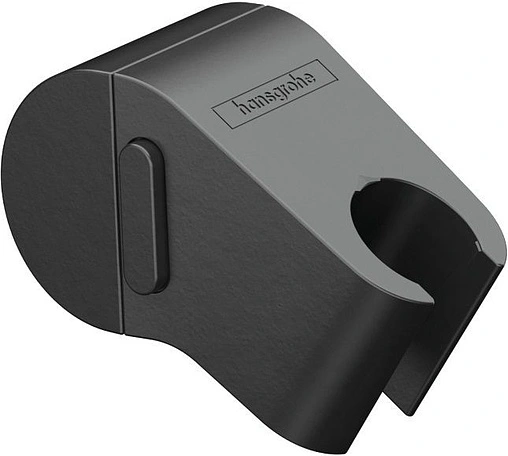 Душевая штанга Hansgrohe WallStoris 70 чёрный матовый 27904670+27917670