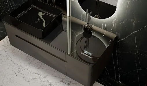 Тумба под умывальник подвесная Jorno Shine 120 с МФУ антрацит Shi.01.120-M/P/A Тумба под умывальник подвесная Jorno Shine 120 с МФУ антрацит Shi.01.120-M/P/A