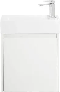 Тумба-умывальник подвесная BelBagno KRAFT MINI 50 L Bianco Opaco KRAFT MINI-500/260-1A-SO-BO-L+7045-KL, 1