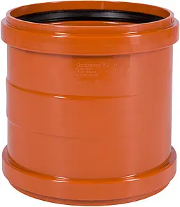 Муфта двухраструбная наружная D=200мм Ostendorf KGMM 223510 Муфта двухраструбная наружная D=200мм Ostendorf KGMM 223510, 1