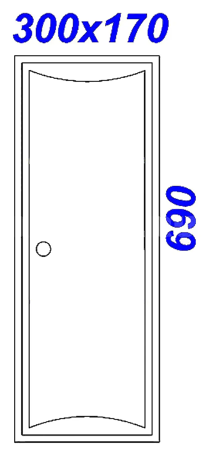 Шкаф Aqwella Barcelona В3 белый Ba.04.02, 2