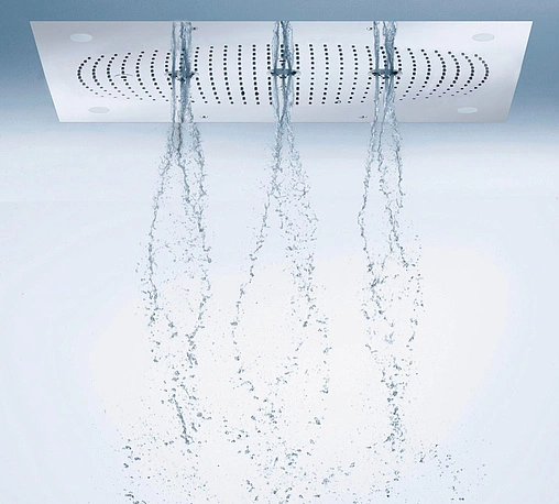 Лейка верхнего душа с подсветкой Hansgrohe Raindance Rainmaker 680/460 3jet хром 28418000