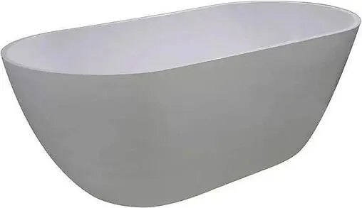 Ванна отдельностоящая из искусственного камня Toni Arti Biella 170x80 c переливом TA-PB17080P